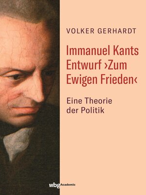 cover image of Immanuel Kants Entwurf ›Zum Ewigen Frieden